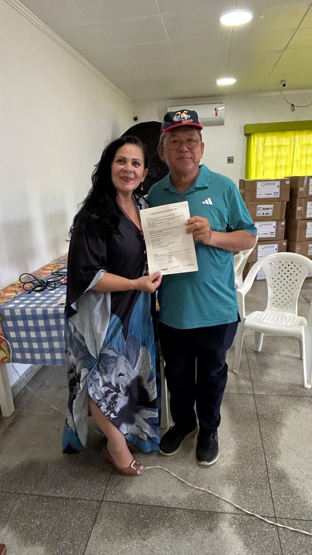 Entrega de Computadores para a Acenibra