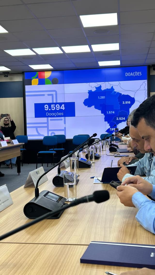 Reunião gerencial no MCom